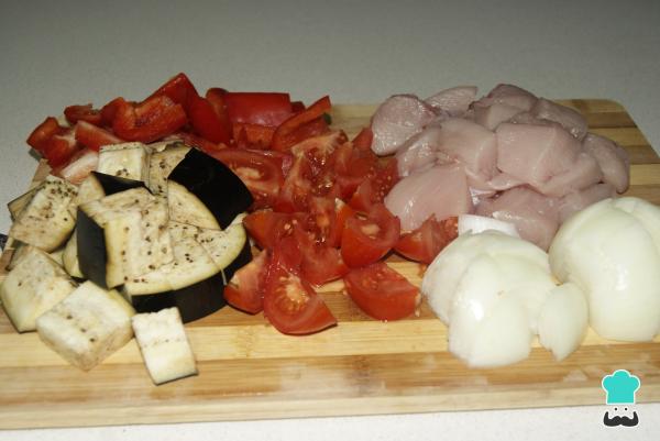 Recette de brochette de poulet Lékué - Étape 2