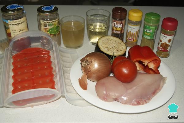 Recette de Brochette de Poulet Lékué - Étape 1