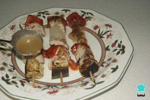 Recette de Brochette de Poulet Lékué - Étape 9