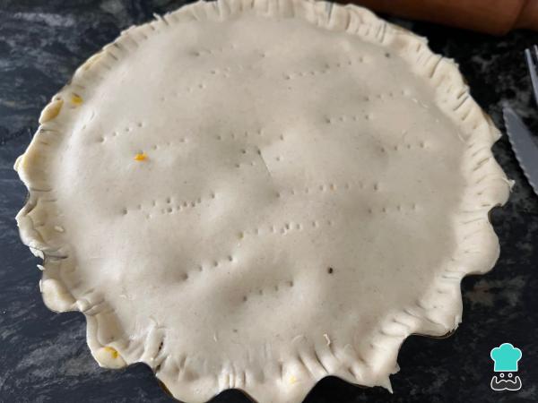 Recette de tarte au poulet et à la citrouille - Étape 8