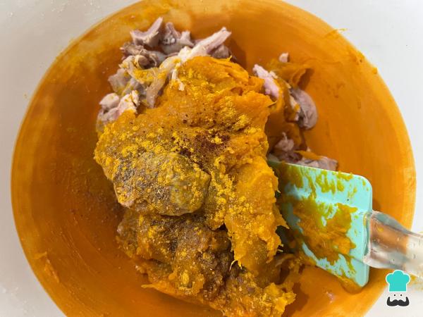 Recette de tarte au poulet et à la citrouille - Étape 5