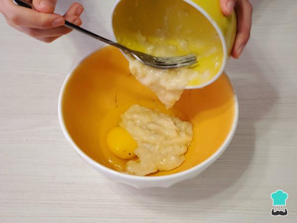 Recette de biscuits à l'avoine et à la banane - Étape 2