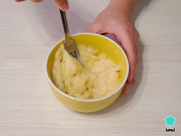 Recette de biscuits à l'avoine et à la banane - Étape 1