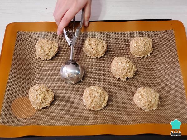 Recette de biscuits à l'avoine et à la banane - Étape 5