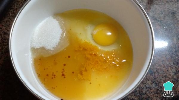 Recette de petits pains à l'orange - Étape 3