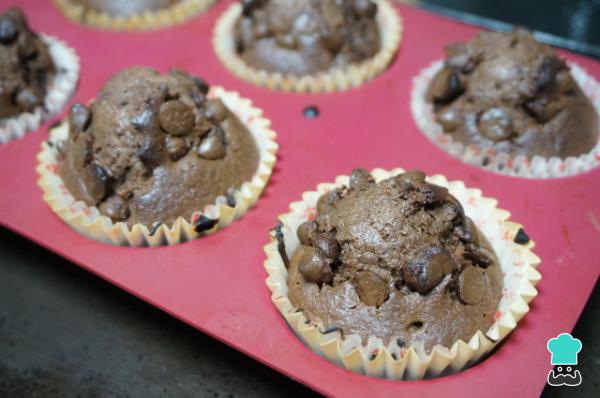 Recette de muffins aux pépites de chocolat – Étape 6