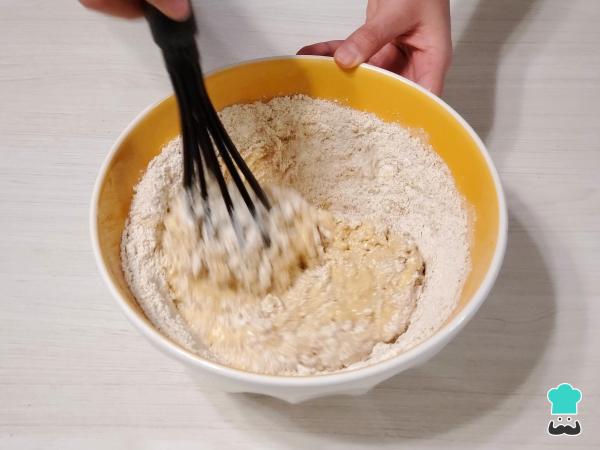 Recette de gâteau aux flocons d'avoine et au yaourt sans sucre - Étape 4