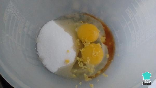 Recette de génoise aux noix - Étape 2