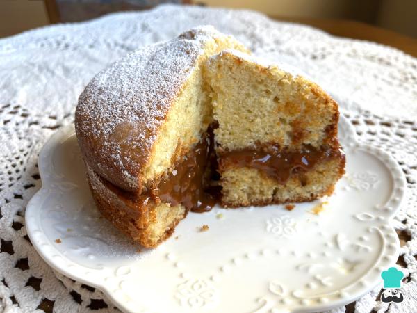 Recette de génoise fourrée au dulce de leche