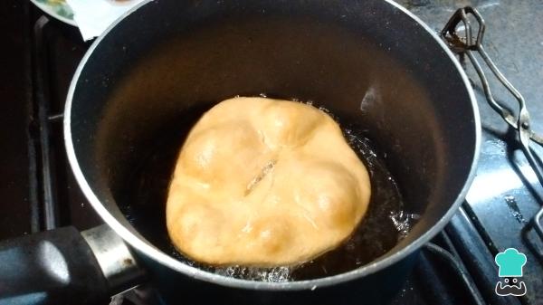 Recette de gâteaux frits sans gras - Étape 5