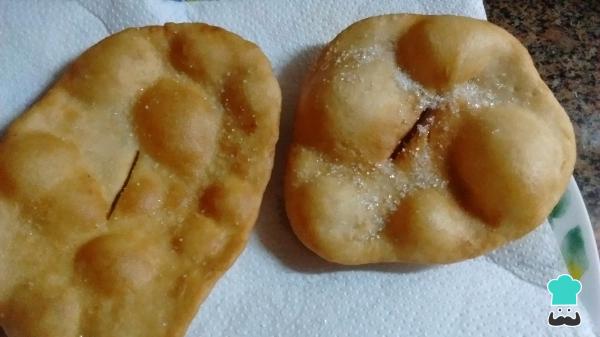 Recette de gâteaux frits sans gras - Étape 6