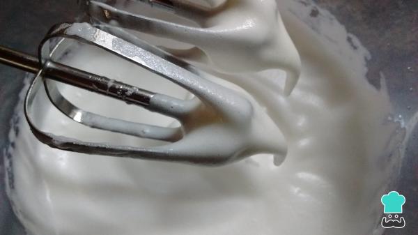 Recette de gâteau nuageux - Étape 3