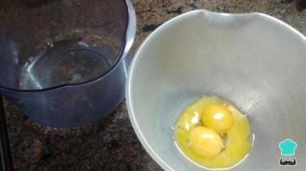 Recette de gâteau nuageux - Étape 2