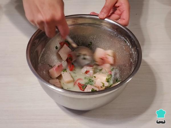 Recette de Ceviche mixte péruvien - Étape 7