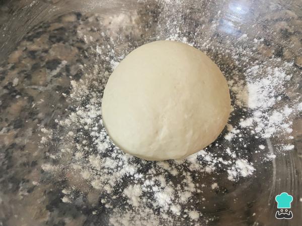 Recette de pain à la poêle - Étape 2