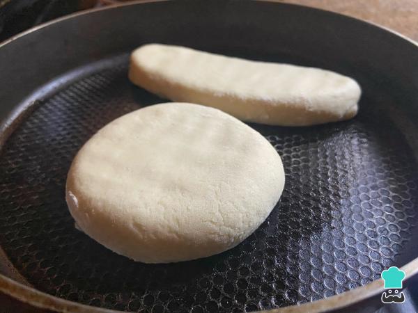 Recette de pain à la poêle - Étape 4