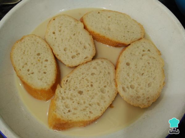 Recette de Torrijas sans œufs - Étape 3