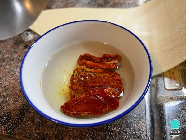 Recette caprese de Sorrentinos - Étape 3