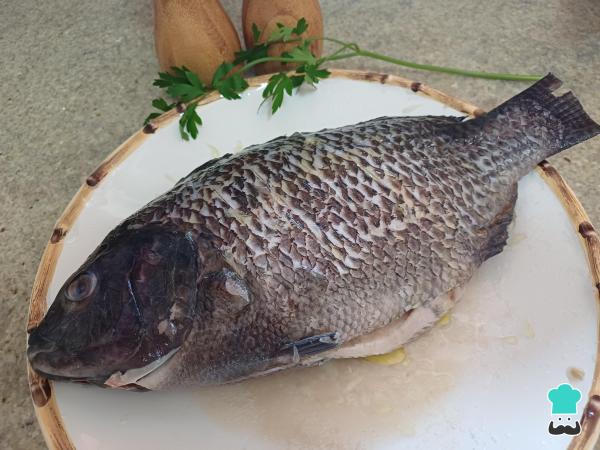 Recette de poisson farci au four - Étape 2