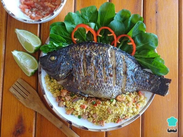 Recette de poisson farci au four - Étape 8