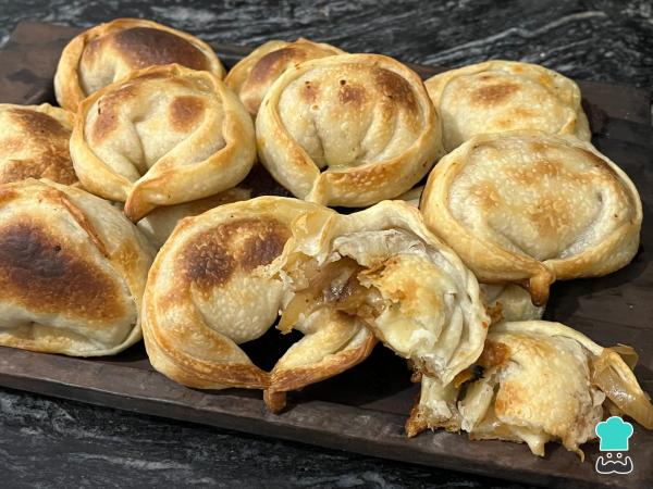 Recette d'empanadas au fromage et à l'oignon