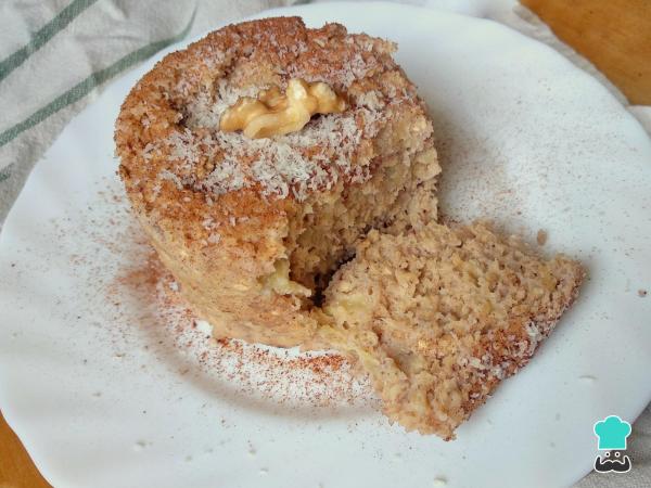 Recette de gâteau aux flocons d'avoine au micro-ondes
