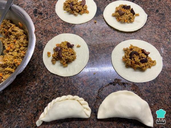 Recette d'empanadas au porc - Étape 6