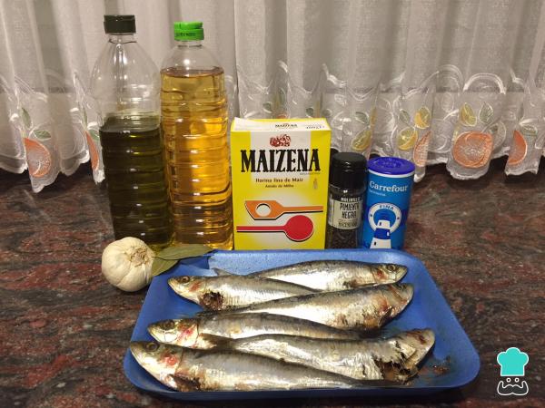 Recette de Sardines marinées de grand-mère - Étape 1