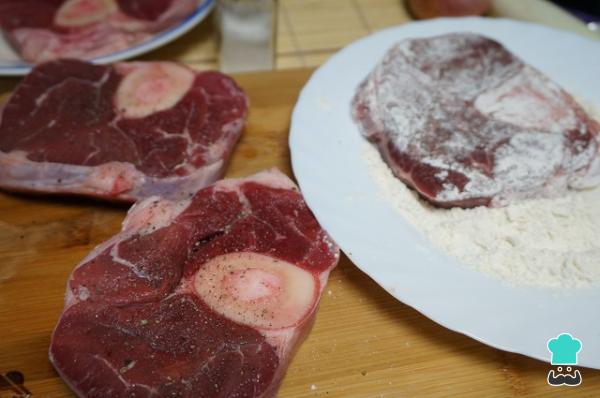 Recette d'Osobuco dans une mijoteuse - Étape 1