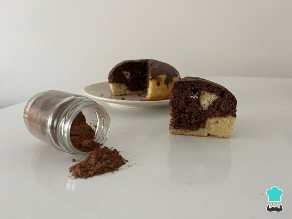 Recette de génoise marbrée - Étape 7