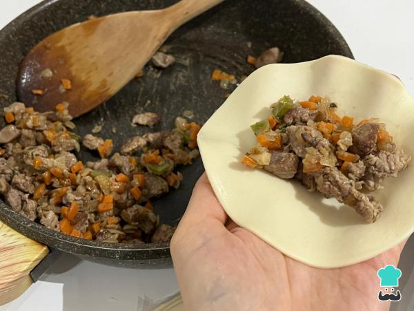 Recette des Empanadas sans tac - Étape 4