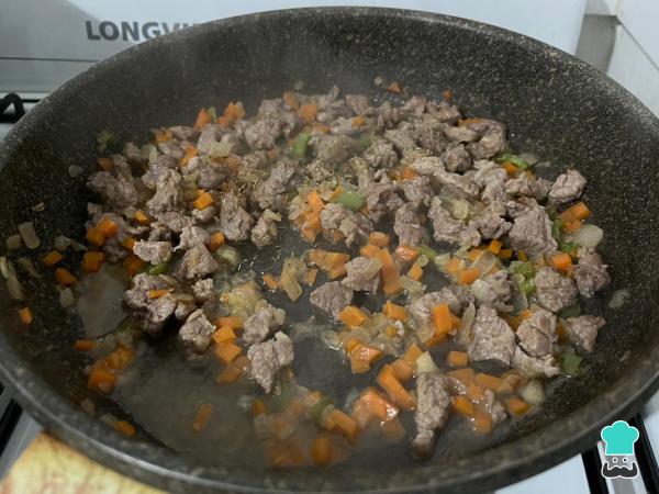 Recette des Empanadas sans tac - Étape 2