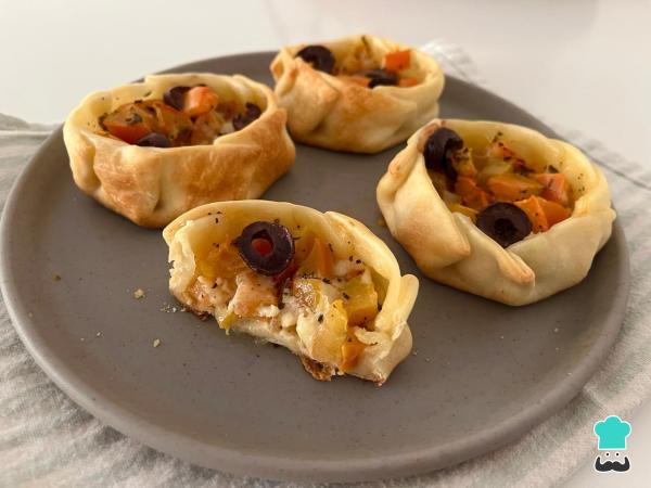 Recette d'empanadas au fromage et aux tomates