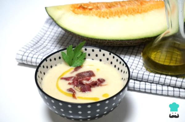 Recette de Gaspacho de Melon au Jambon