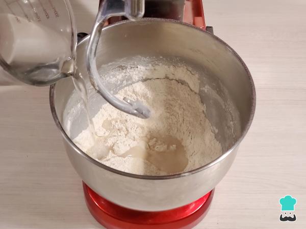 Recette de pain français péruvien - Étape 1