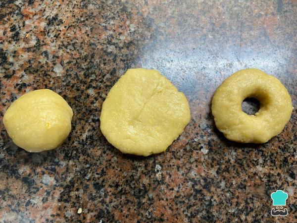 Recette de Donuts à la farine autolevante et à l'huile - Étape 4