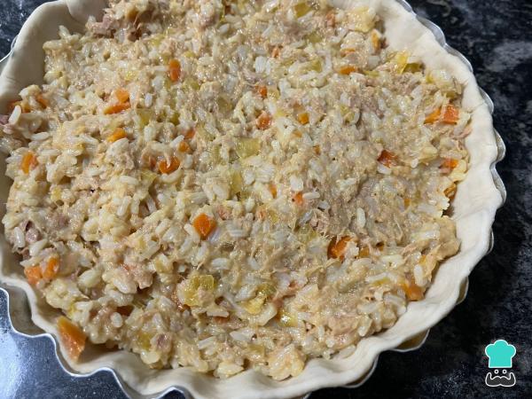 Recette de Cake au thon et riz - Étape 6