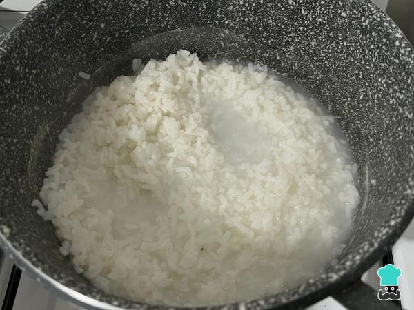 Recette Cake au thon et riz - Étape 3