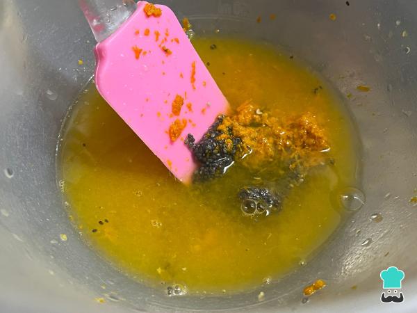 Recette de pudding à l'orange sans œufs - Étape 2