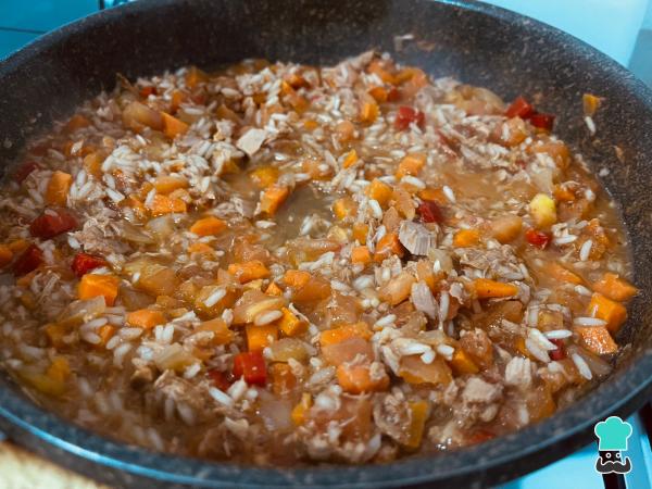 Recette de Riz au maquereau - Étape 3