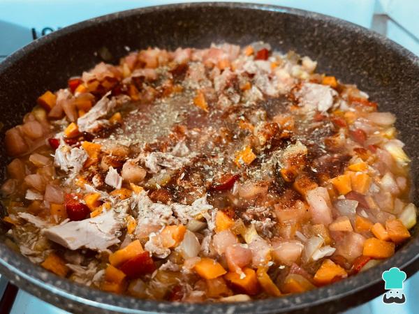 Recette de Riz au maquereau - Étape 4