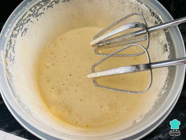 Recette de pudding à la farine commune - Étape 1