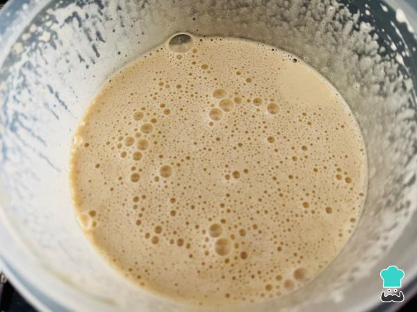 Recette de pudding à la farine commune - Étape 2