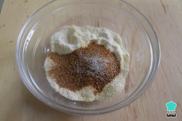 Recette d'arepas de maïs colombiens - Étape 2