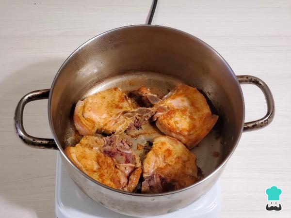 Recette frite au Piuran - Étape 2