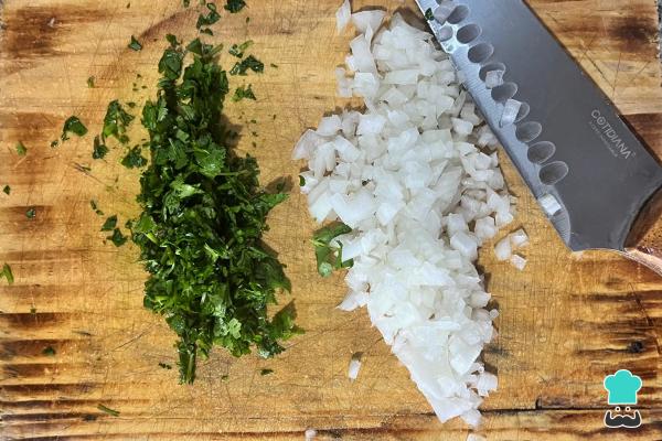 Recette de choripán chilien - Étape 3