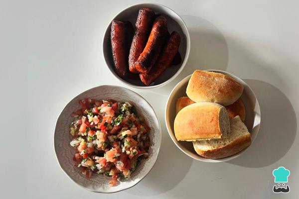 Recette de choripán chilien - Étape 6