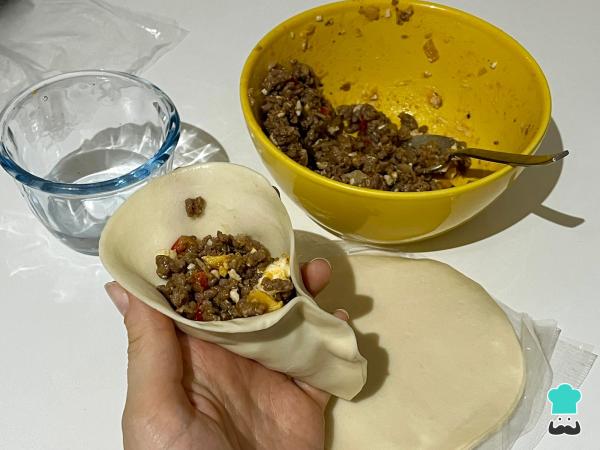Recette d'empanadas sans gluten - Étape 4