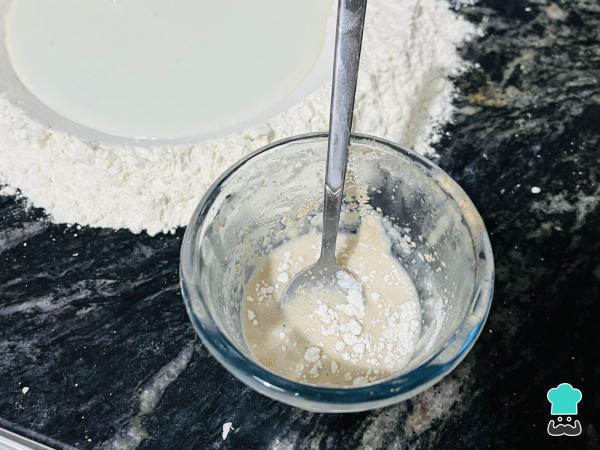 Recette de pain pancho - Étape 1