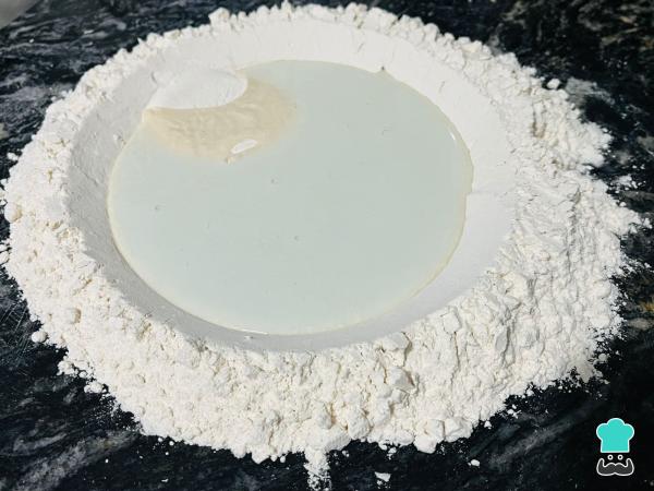 Recette de pain pancho - Étape 2